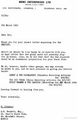 Beatles Letter